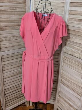 Nine West Womens Dress - Coral - XL - CUTE Summer Spring Shower